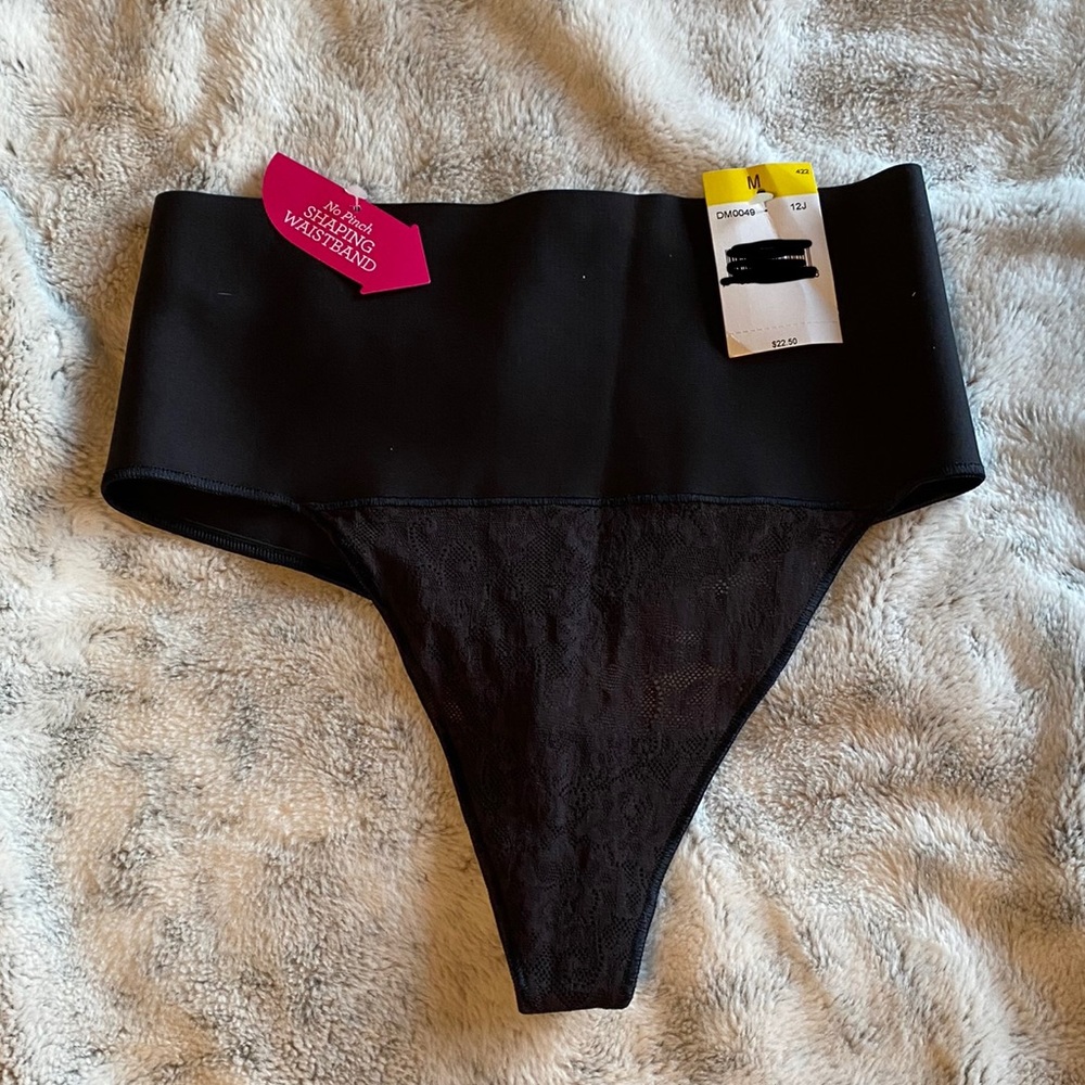 Thong shape wear